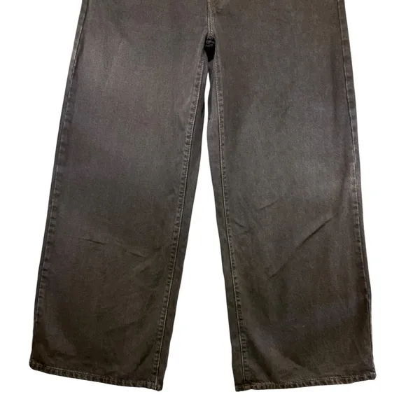 Levis 94 Baggy Wide Leg Jeans Black Mid Rise Denim Pants Size 31 NEW - Image 4