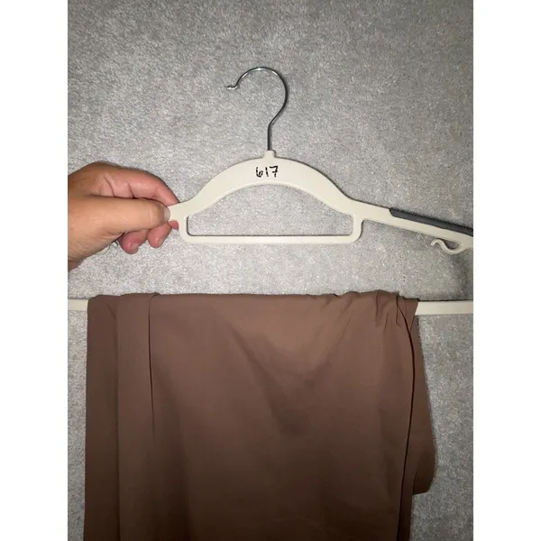 NWT Halara Wide Leg Stretch Trousers‎ Brown High Waist Smart Casual Size xl - Image 13