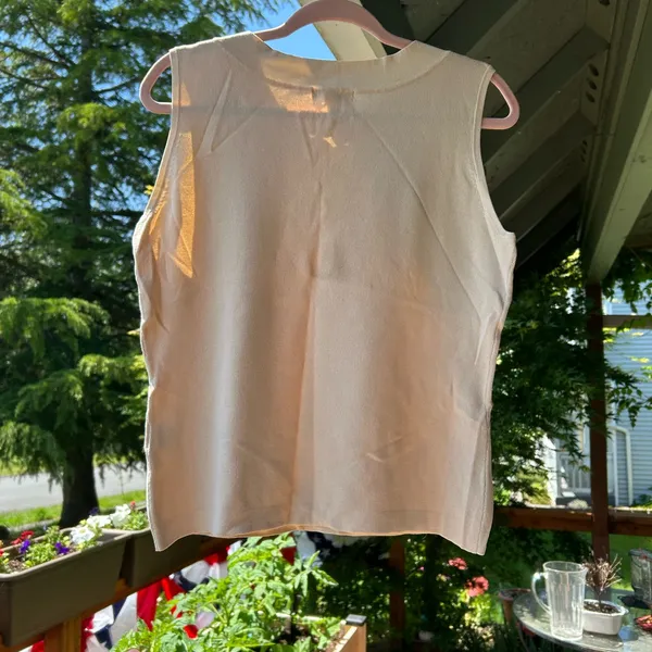 Dress Barn Tan Tank top - Image 2