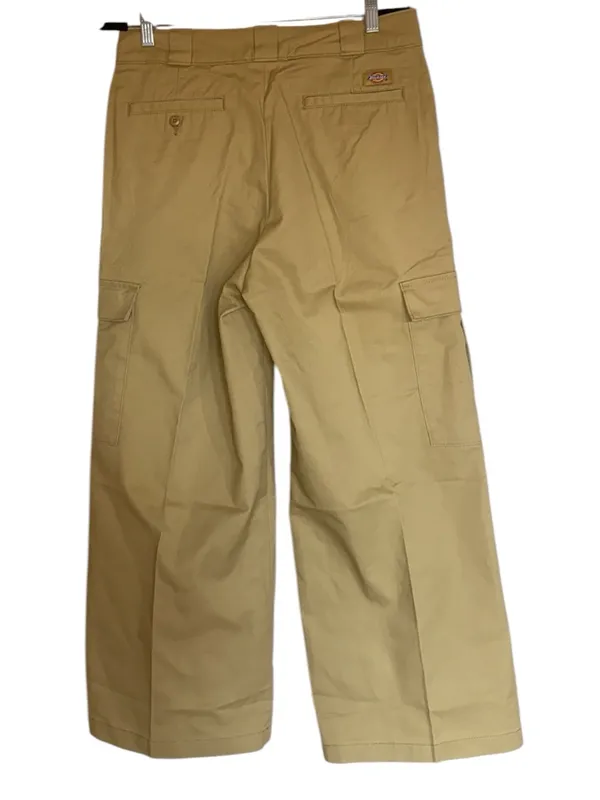 NWT Dickies REGULAR FIT CROP CARGO PANT In Stonewashed Dark Khaki Utility Work - Image 7