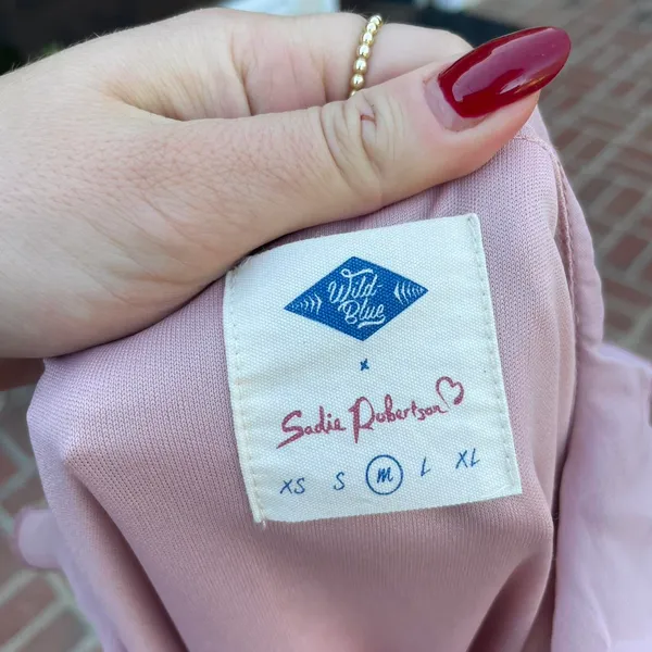 Free People sadie robertson pink ruffle dress sz m - Image 4