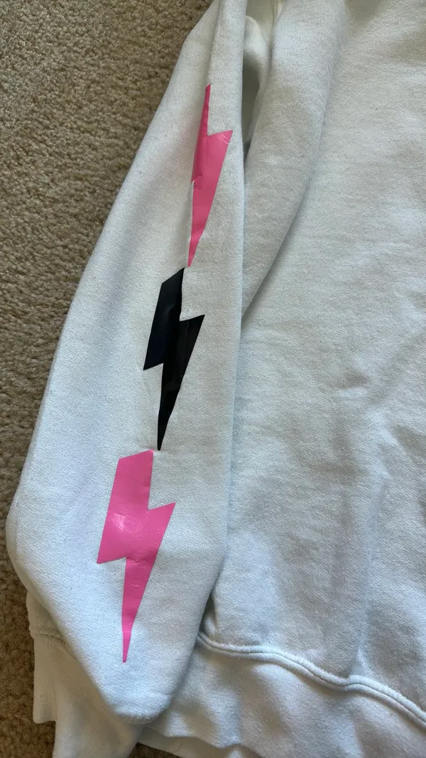 Preppy Sweatshirt White - Image 2