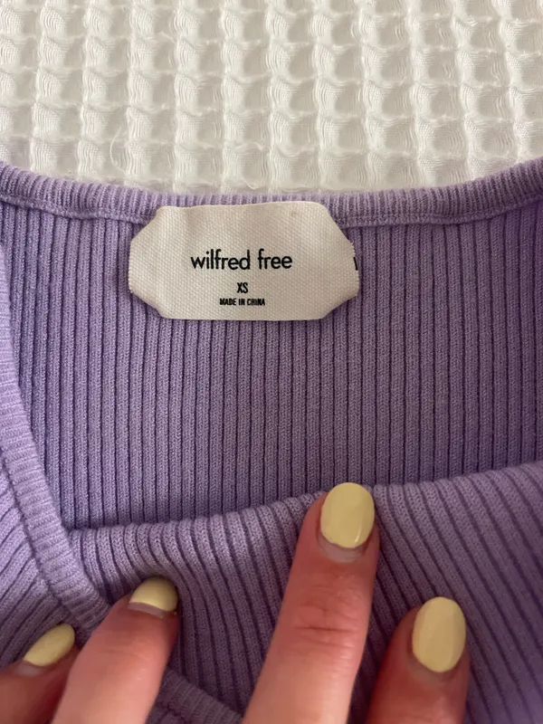 Aritzia Wilfred Dress Mini Cut-Out - Image 4