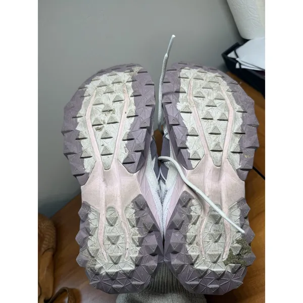 New Balance Tektrel Grey‎ Matter Dark Ice Wine Women's Size 12 WTTTRSLP Sneaker - Image 9