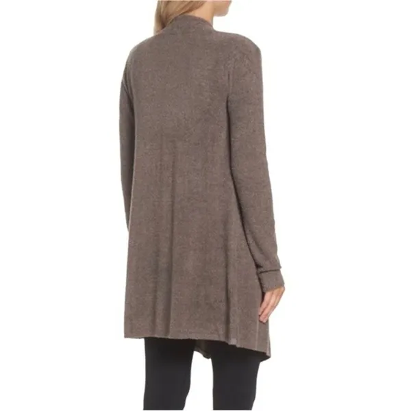 Barefoot Dreams Cardigan CozyChic Lite Island Wrap Light Brown Women’s Size XS/S - Image 6