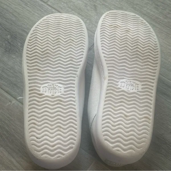 Hey Dude Cody Sport Shoes White Casual Sneakers Light Weight Slip-in - Image 7