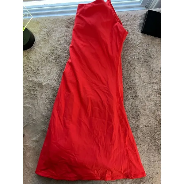 Women's Red Exercise Dress Size L Short Standard Activewear - Image 7