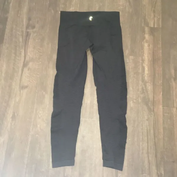 Zyia XL/XXL black cut-away athletic workout leggings - Image 5