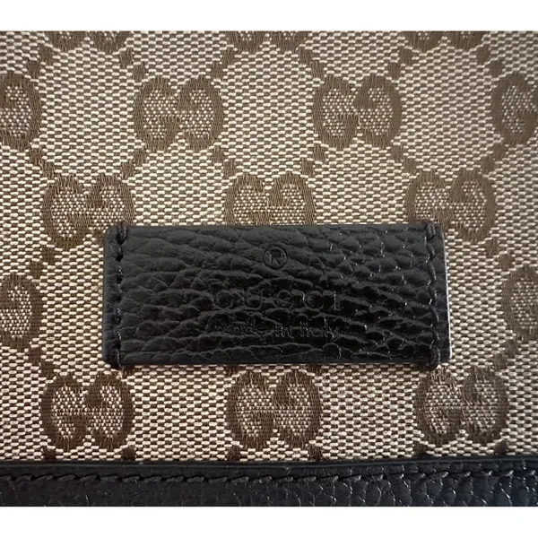 Gucci‎ GG 449171 canvas flap messenger bag - Image 3