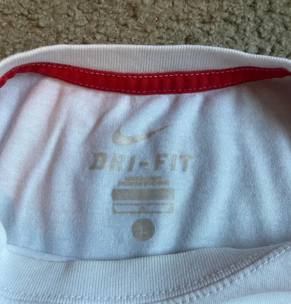 Nike LeBron James Basketball White NBA T-Shirt - Image 3