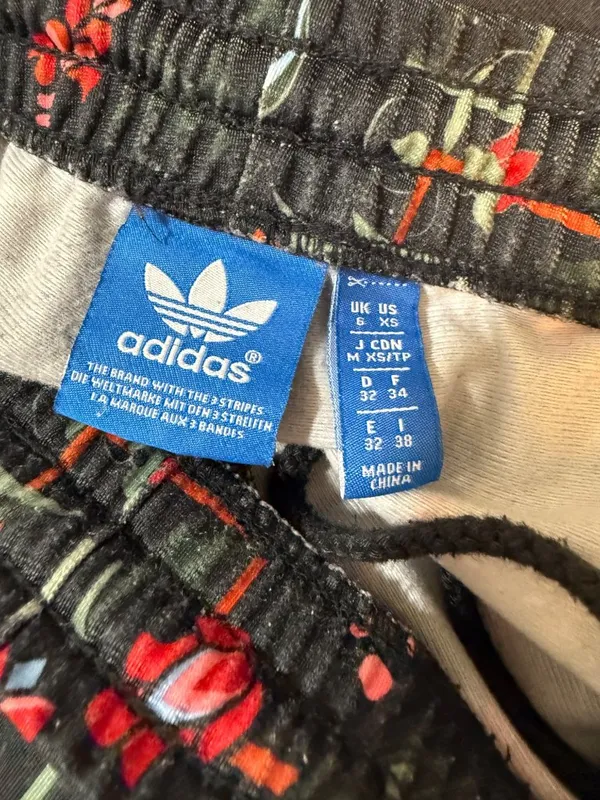 Adidas Originals Moscow Floral Russian Folk Art Rare Trefoil Track Pants XS - Image 2