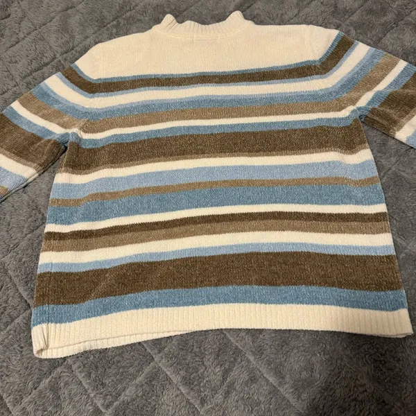 Alfred Dunner 1X Striped Soft Sweater - Image 6