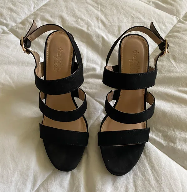 Charlotte Russe Womens Black Heels - Image 2