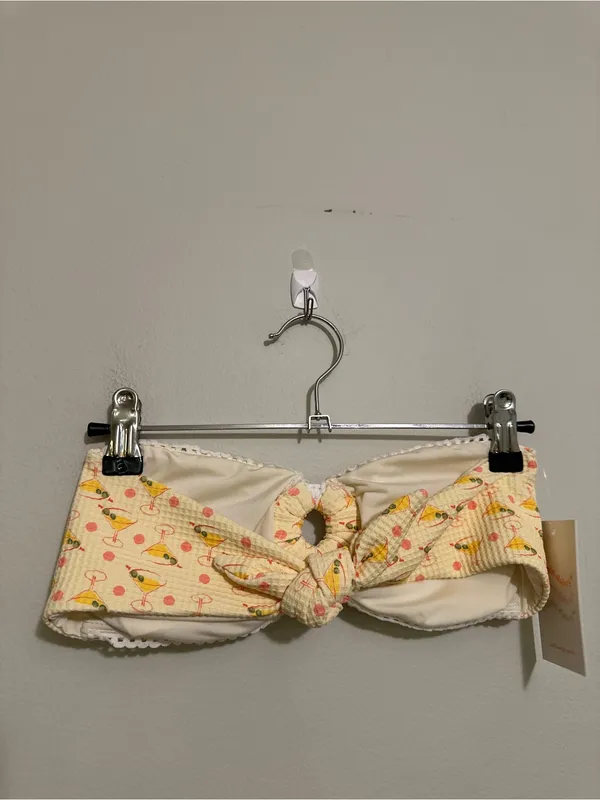 Dippin Daisy’s Lotus Bandeau Top and Taya Cheeky Bottom in Martini Yellow - NWT - Image 9