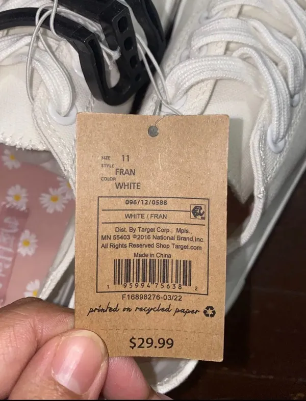 Mad Love White Shoes For Women Size 11 New - Image 3