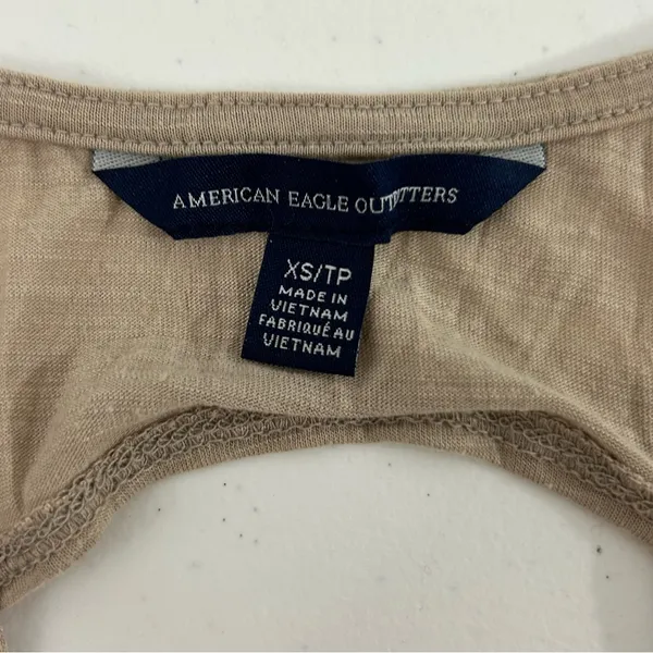 American Eagle Tan Lace Tank Top‎ Size XS - Image 6