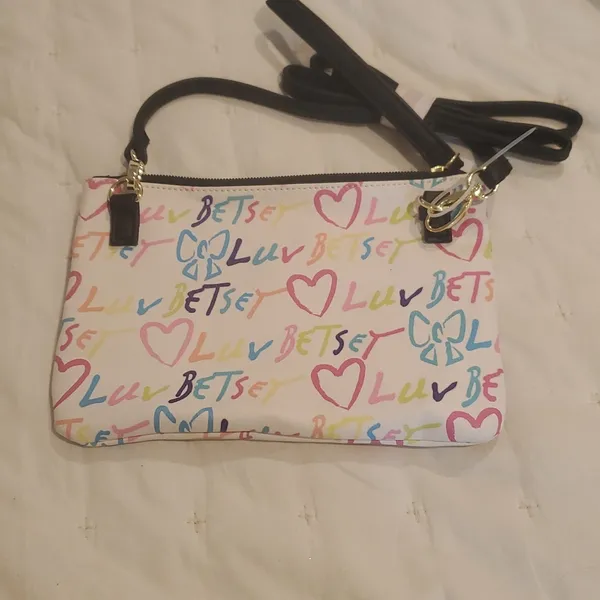 NWOT Betsey Johnson Crossbody mini purse multicolor (37) - Image 3