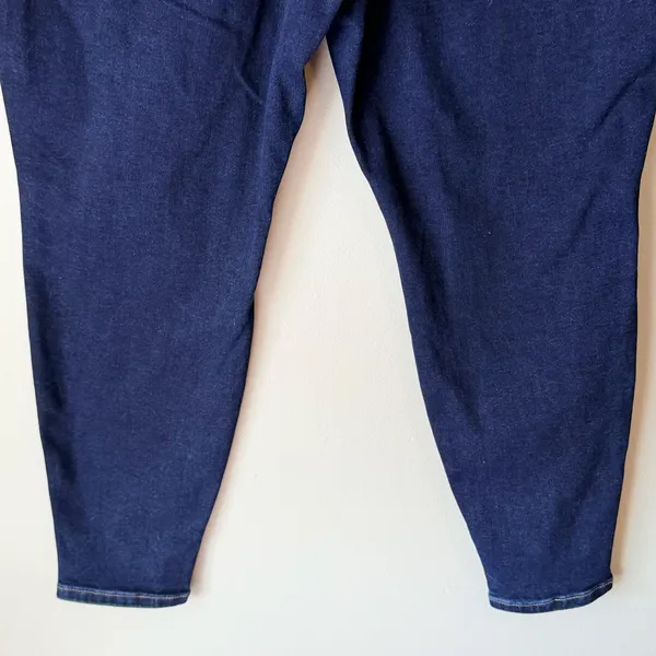 NWT! Maurices Dark Wash Mid-Rise Jegging Women’s Size 20W Short - Image 12