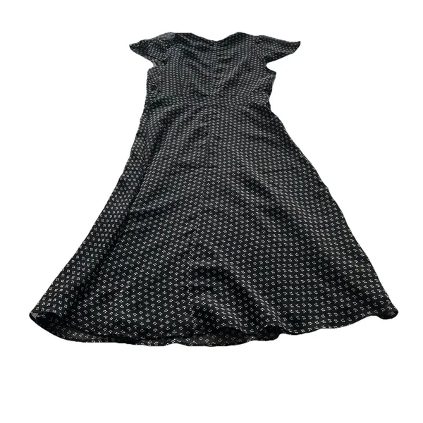 Ann Taylor Sheath Dress Womens 2 Black Floral Cap Sleeve NWT - Image 3