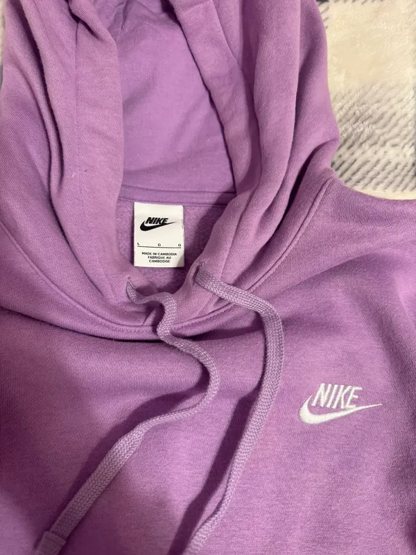Nike Lilac Purple  Hoodie - Image 2