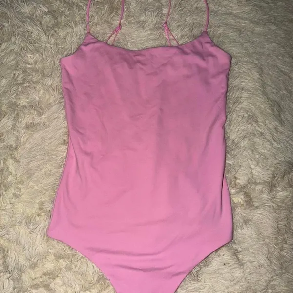 Nuuds Bodysuit Size XS NWOT Bubble Gum‎ Pink - Image 2