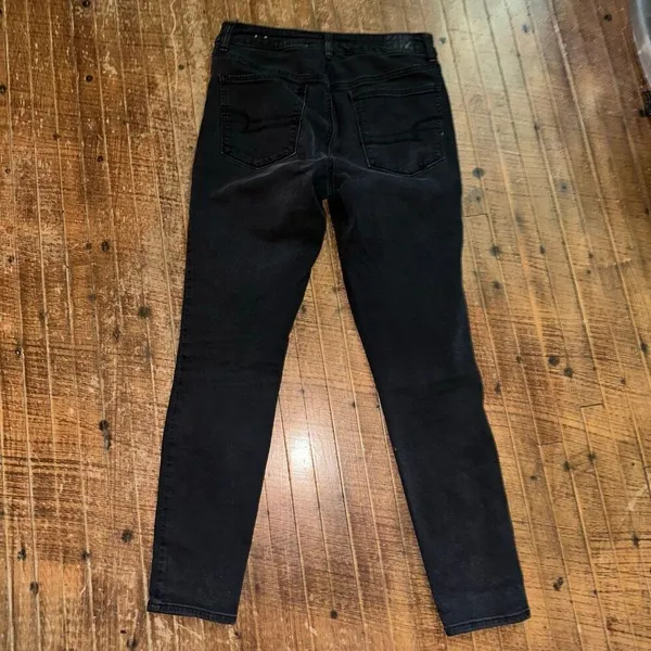 American Eagle stretchy normcore 8 comfortable hi-rise jeggings - Image 3