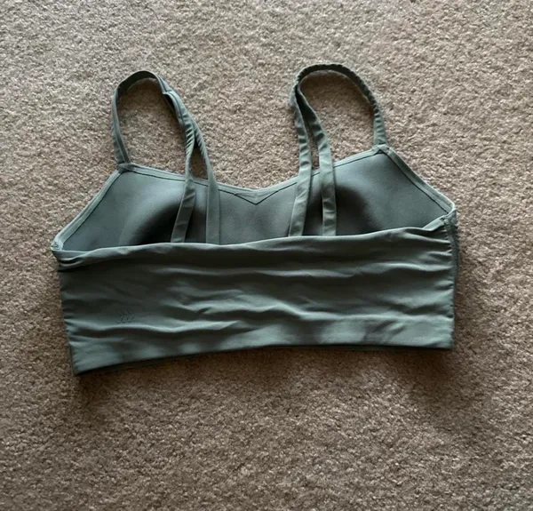 Green All in Motion Sports Bra || No Pads - Image 3
