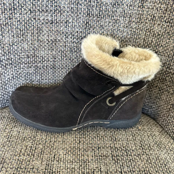 BareTraps Leanna Brown‎ Suede Ankle Boots Size 8.5M - Image 7
