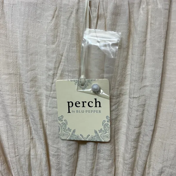 Perch by Blu‎ Pepper Lace Sleeveless Dress Belt Lined 1XL Boho Cottagecore - Image 7