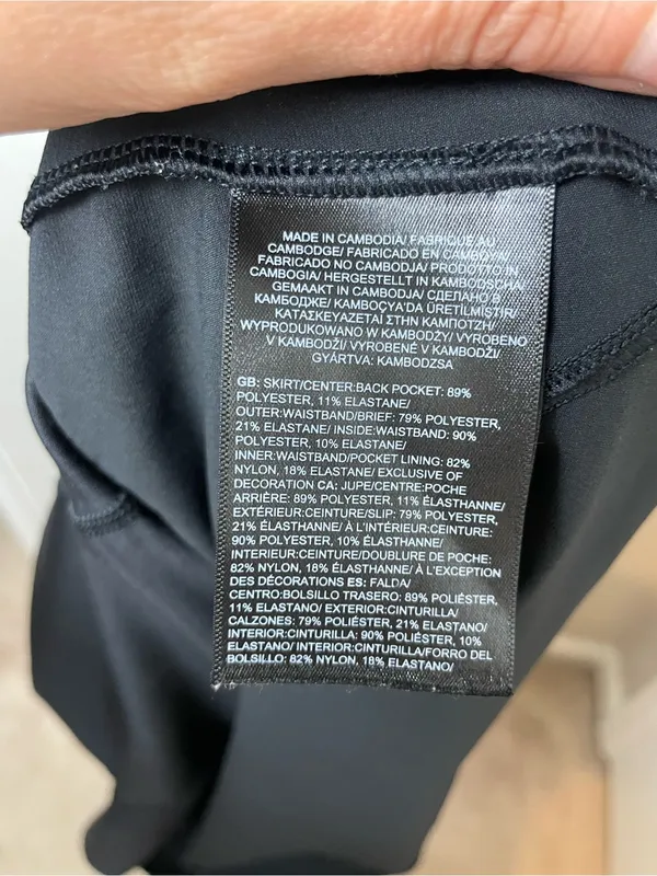 The North Face Black Women's Active Mini Skort Size XL - Image 9