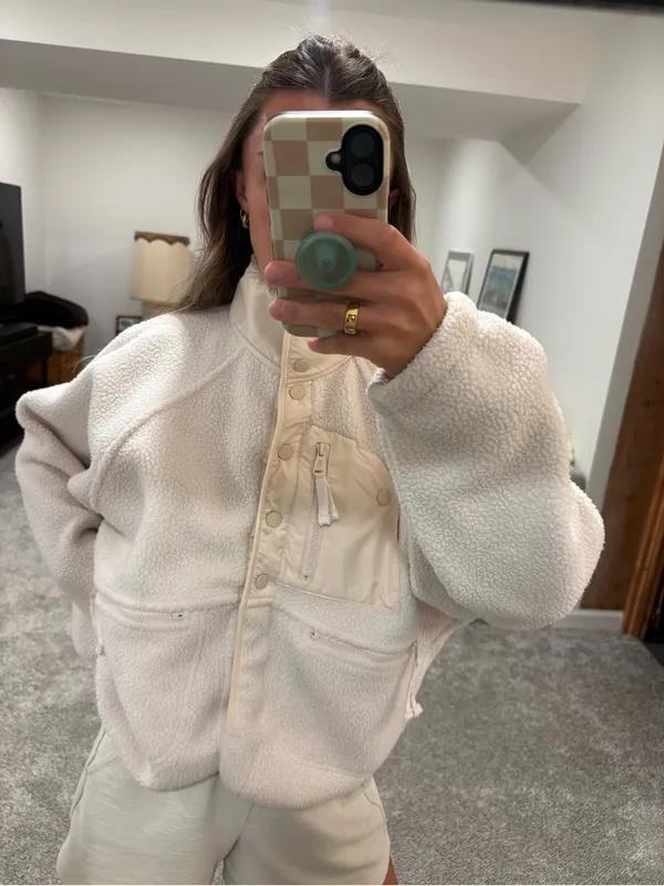 Free People Hit the Slopes Fleece Jacket - Image 6