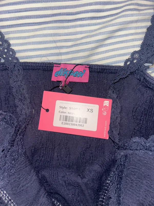 Edikted lace tank top - Image 3
