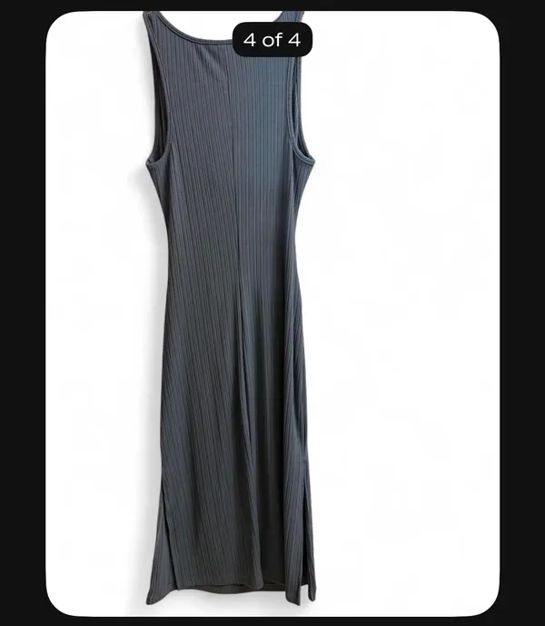 Blue slinky dress with cut out detail #summer#dress - Image 3