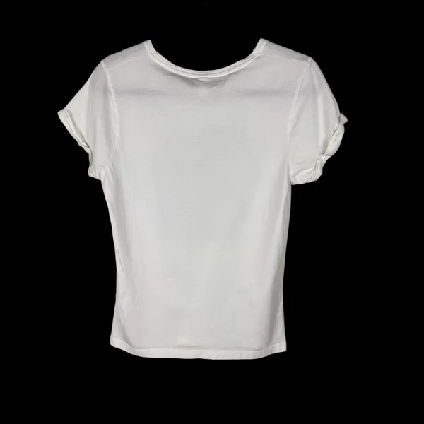 Earth Positive Rottnest Island Friendly Quokka White Women's Sz M Organic Cotton - Image 2