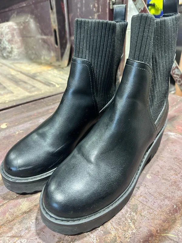 Black Booties Size 9.5 - Image 2