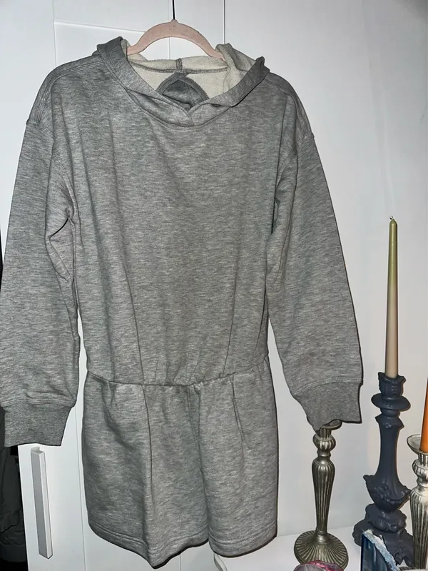 NWT FP Movement Such A Flirt Romper in Heather Grey $98 Retail - Image 6
