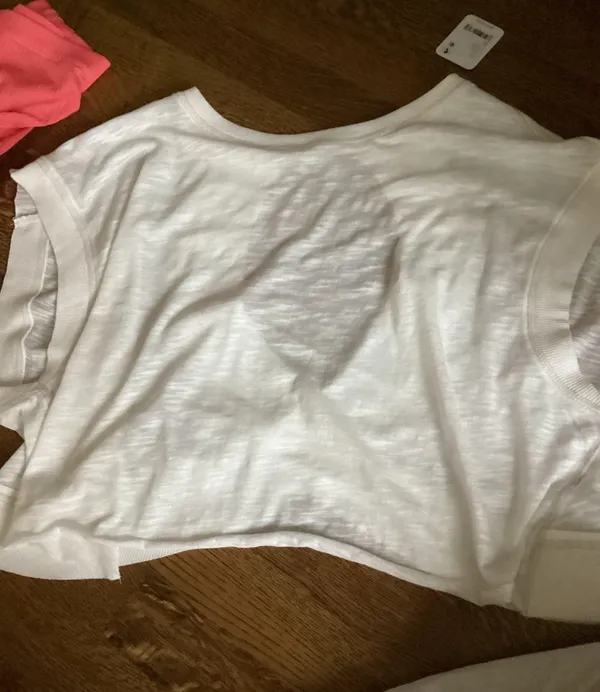 White Free People Movement My Time Tee - Image 3