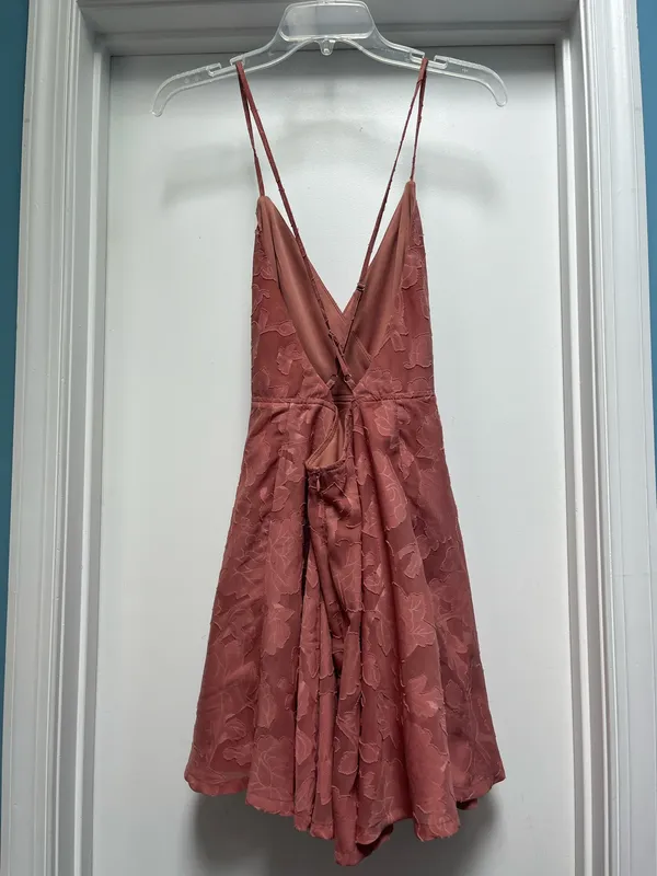 Lulus Mauve Mini Dress - Image 3