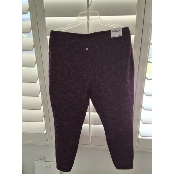 Hurley Size XL Women's Legging pants with 2 zip pockets Blue (MSRP $78) NWT - Image 6