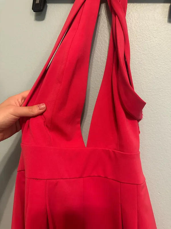 Hot Pink Cocktail Romper - Image 5
