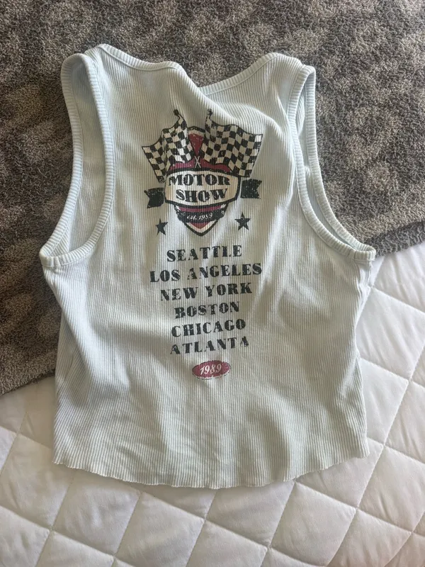 Vintage tank top White - Image 2