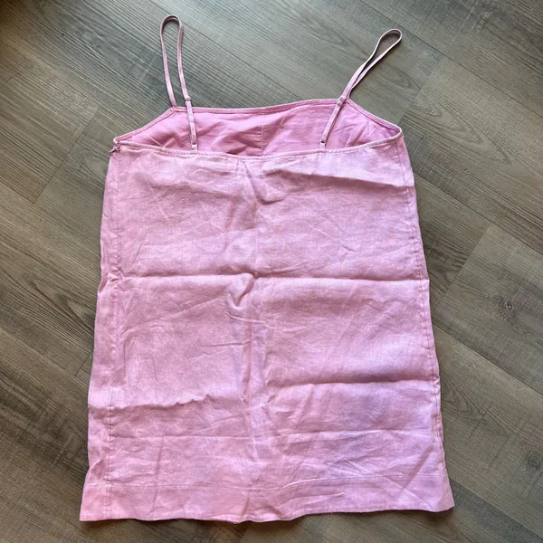 Aritzia Little Moon Arcos Linen Dress Sweet Pea Purple - Image 5