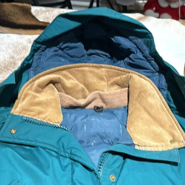 Vintage‎ Woolrich Heavy Down Fill Winter Jacket Fisherman Core C47 - Image 2