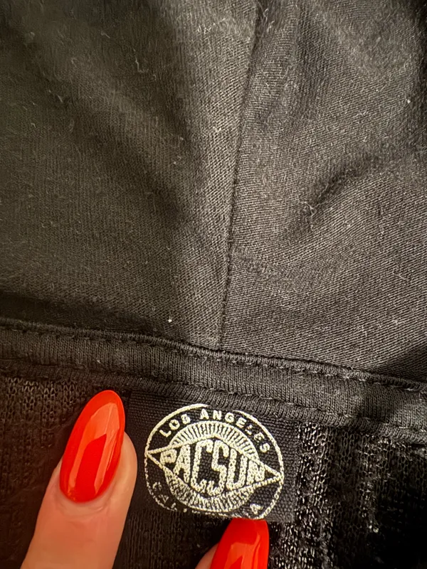 pacsun fuzzy zip up - Image 2