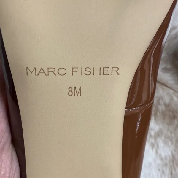 Marc Fisher Caitlin Slip-On Block‎ Heel Pumps D17 - Image 12