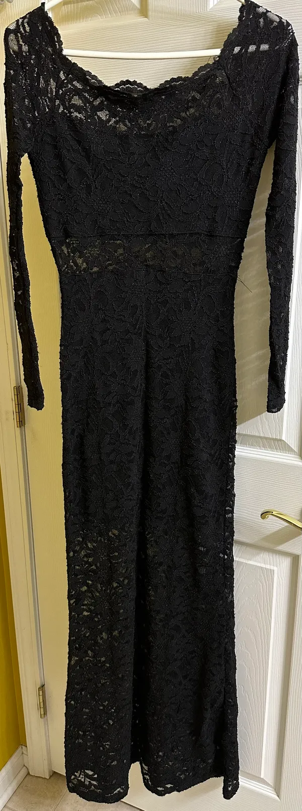 Black Lace Dress - Image 7