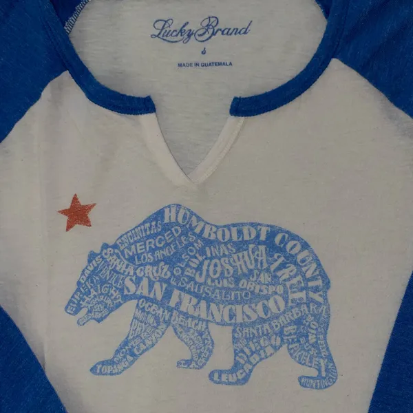 Lucky Brand California Republic Baseball Top - Image 4