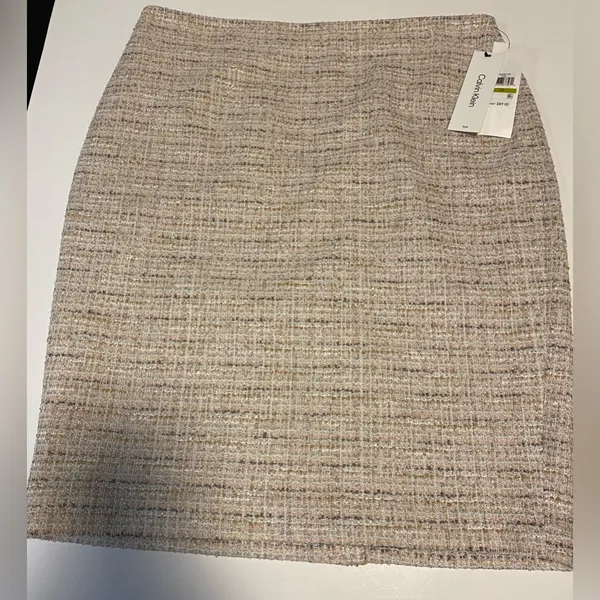 NWT Calvin Klein Women’s Tweed Suit Skirt - Image 2