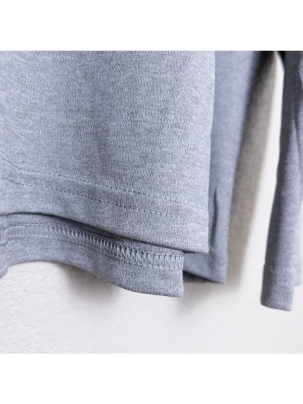 Kappa Alpha Theta Nike Swoosh Dri Fit Long Sleeve Top L Gray Sorority Dry Fit - Image 5