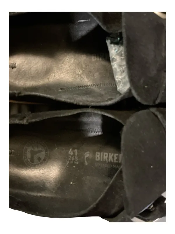 Birkenstock Buckley Suede Moccasin Clog Mules in Black - Size EU 41 / US Women's 10-10.5 / US Men's 8-8.5 (NWOT) - Image 4